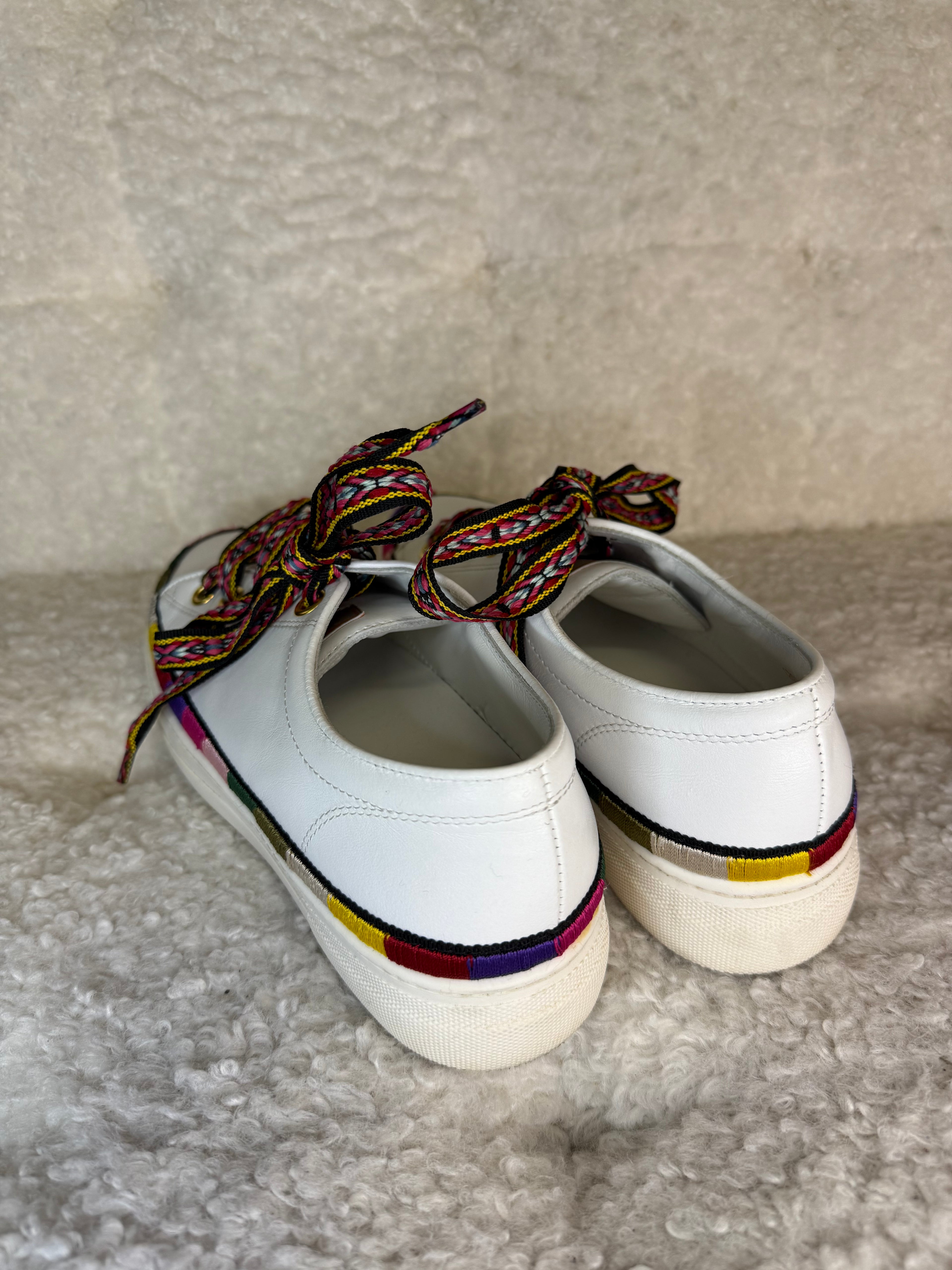Etro Sneakers with Embroidered Shoe Laces