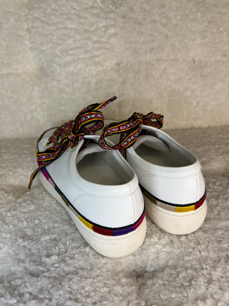Etro Sneakers with Embroidered Shoe Laces