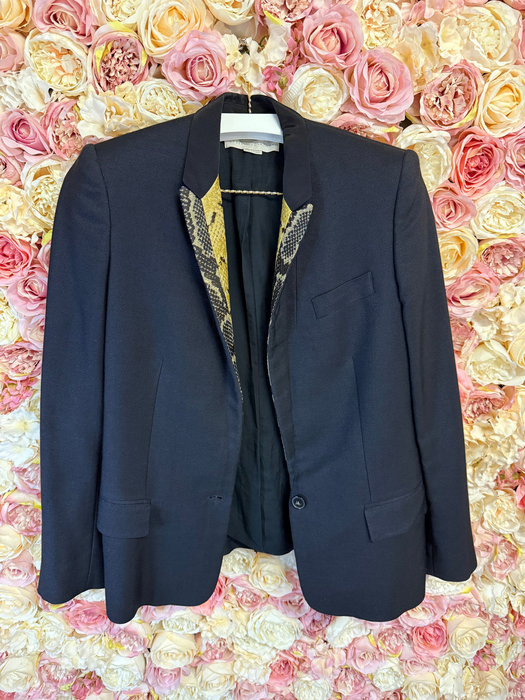 Stella McCartney Blazer with Python Print