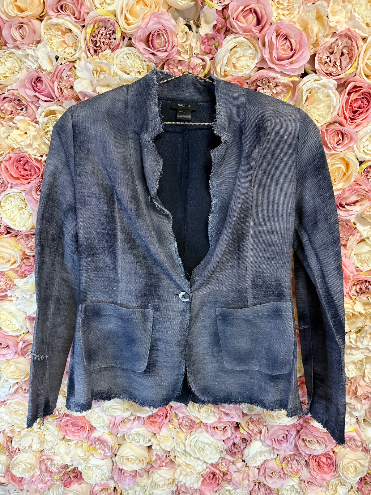 Avant Toi Linen Blazer