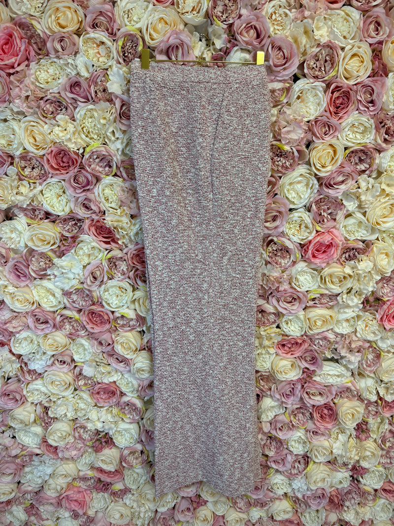 Akris Boucle Pants White Red