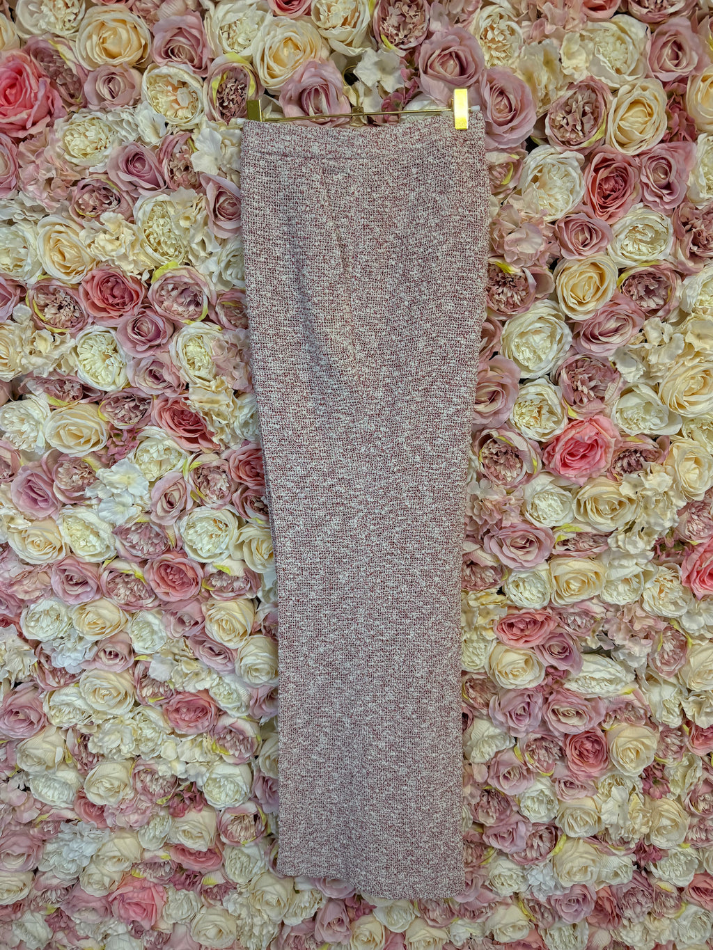 Akris Boucle Pants White Red