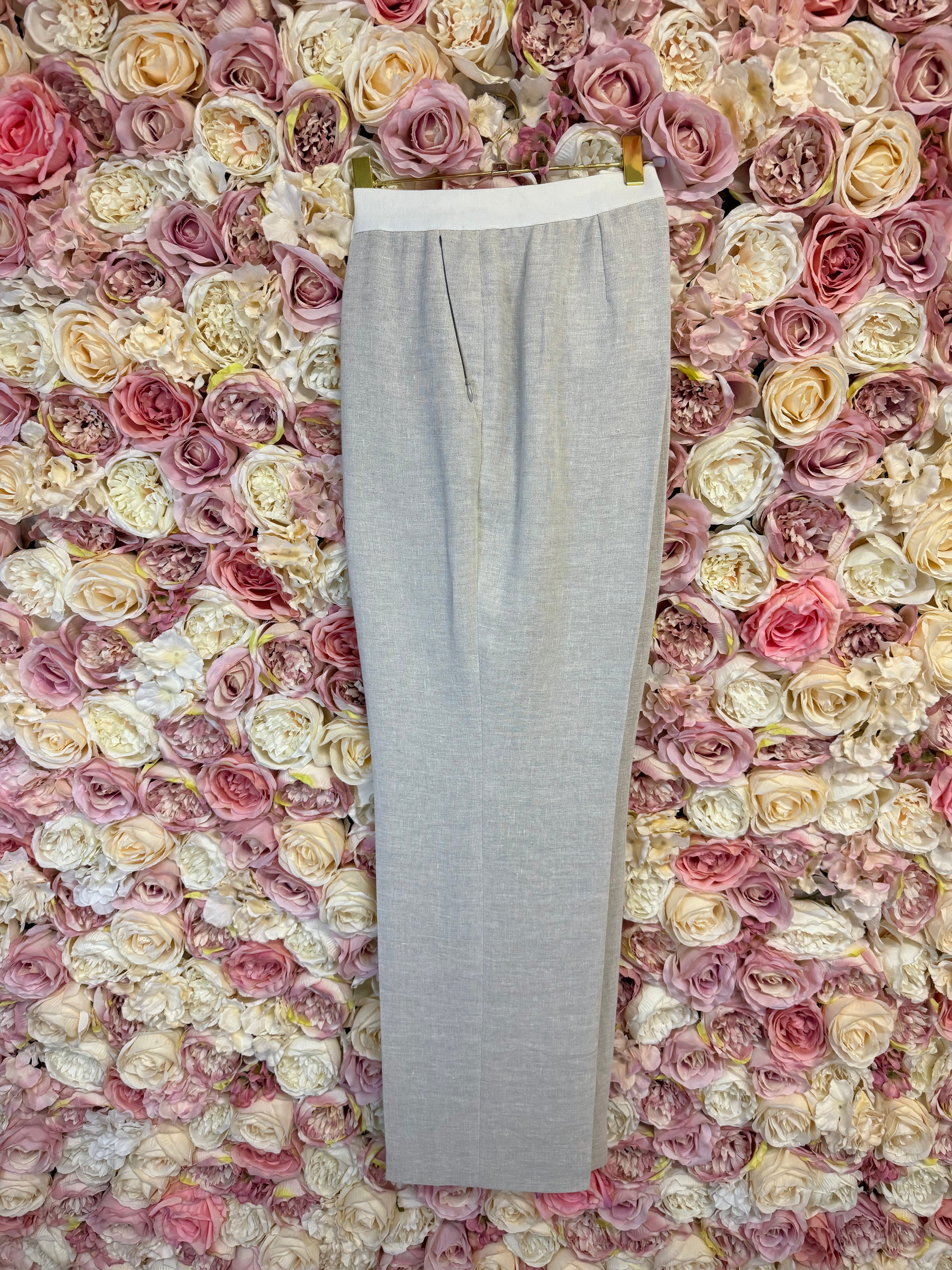 Akris Classic Linen Pants