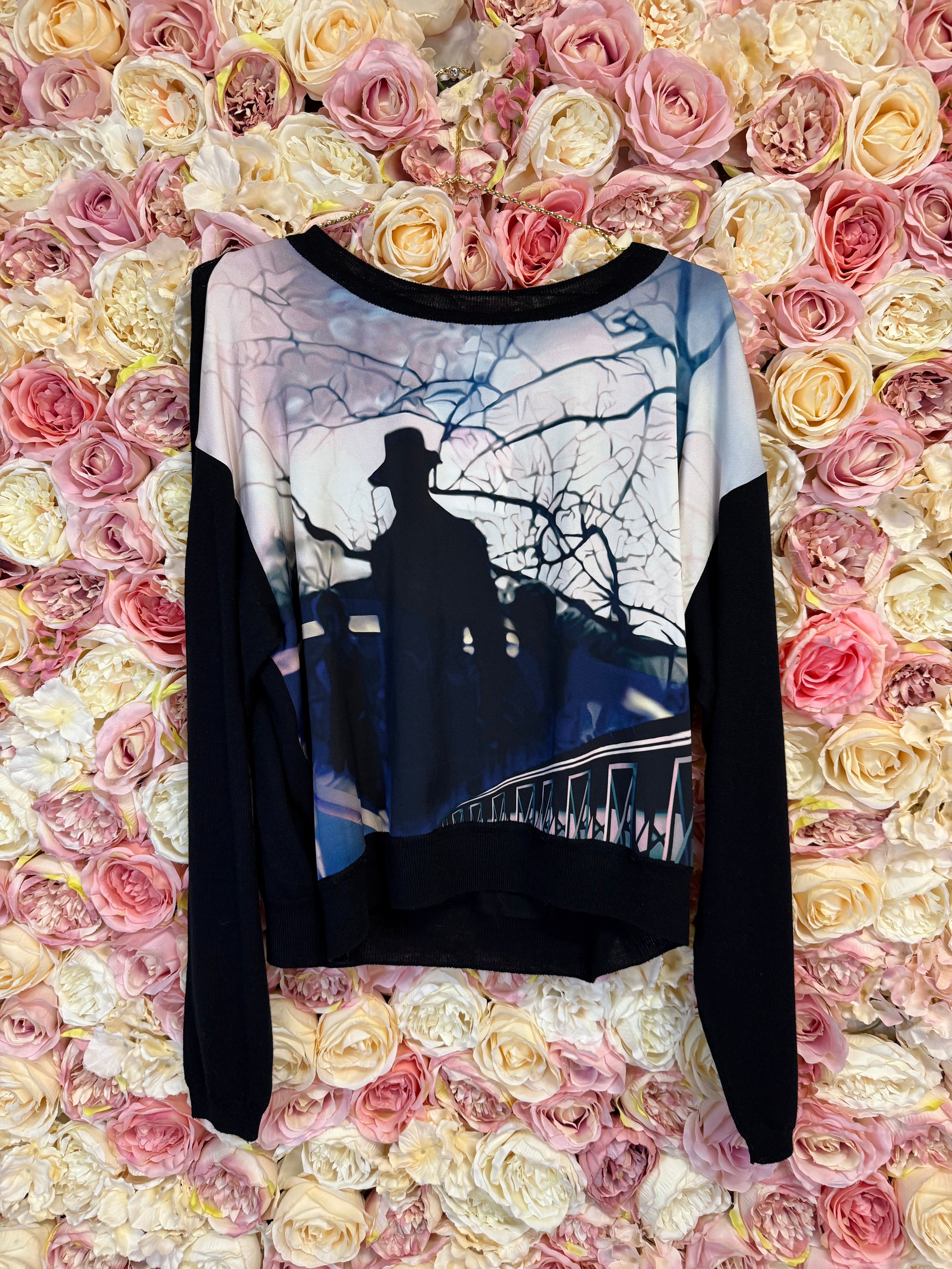 Mary Katrantzou Silk Sweatshirt