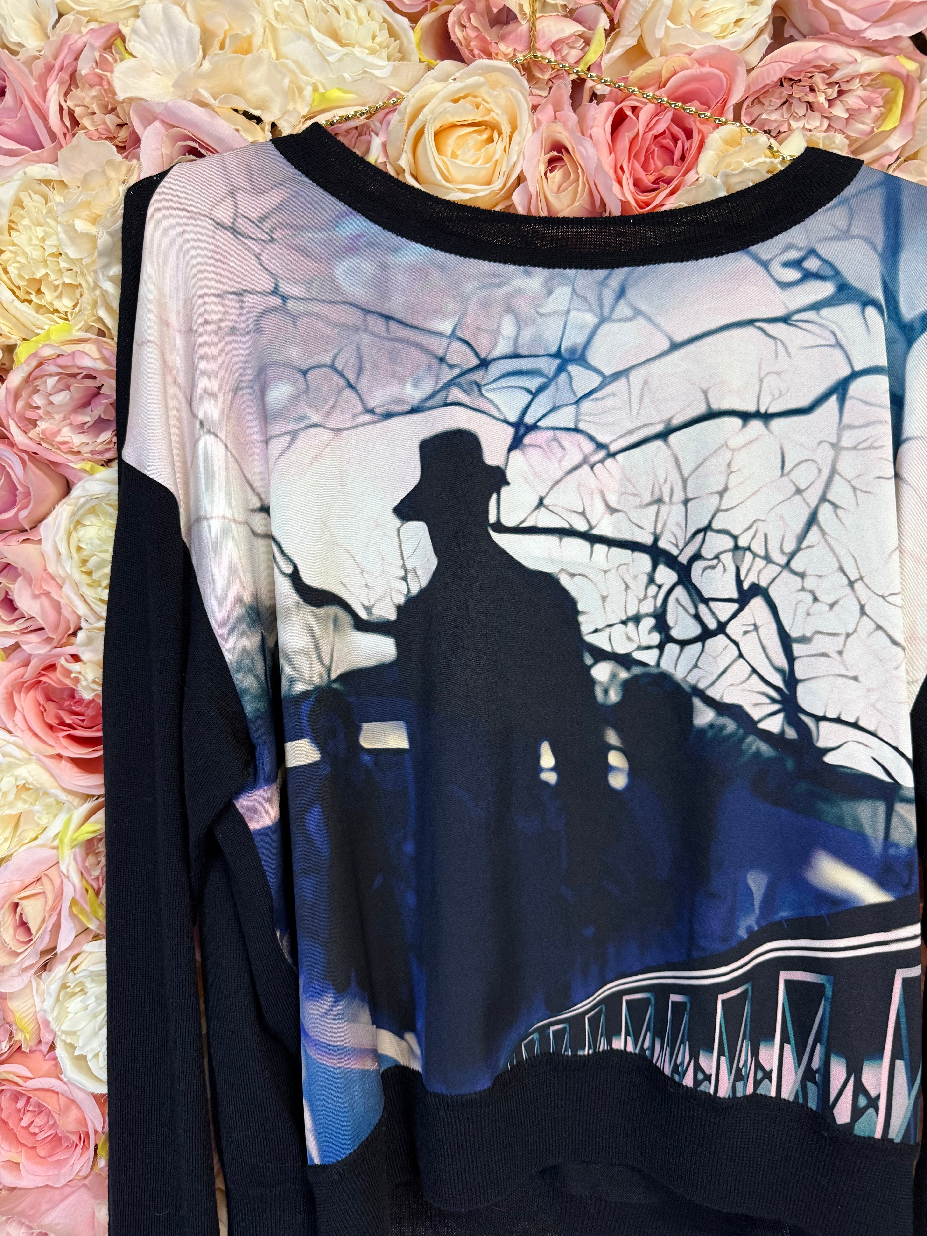 Mary Katrantzou Silk Sweatshirt