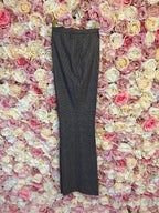 Akris Classic Check Pants Brown