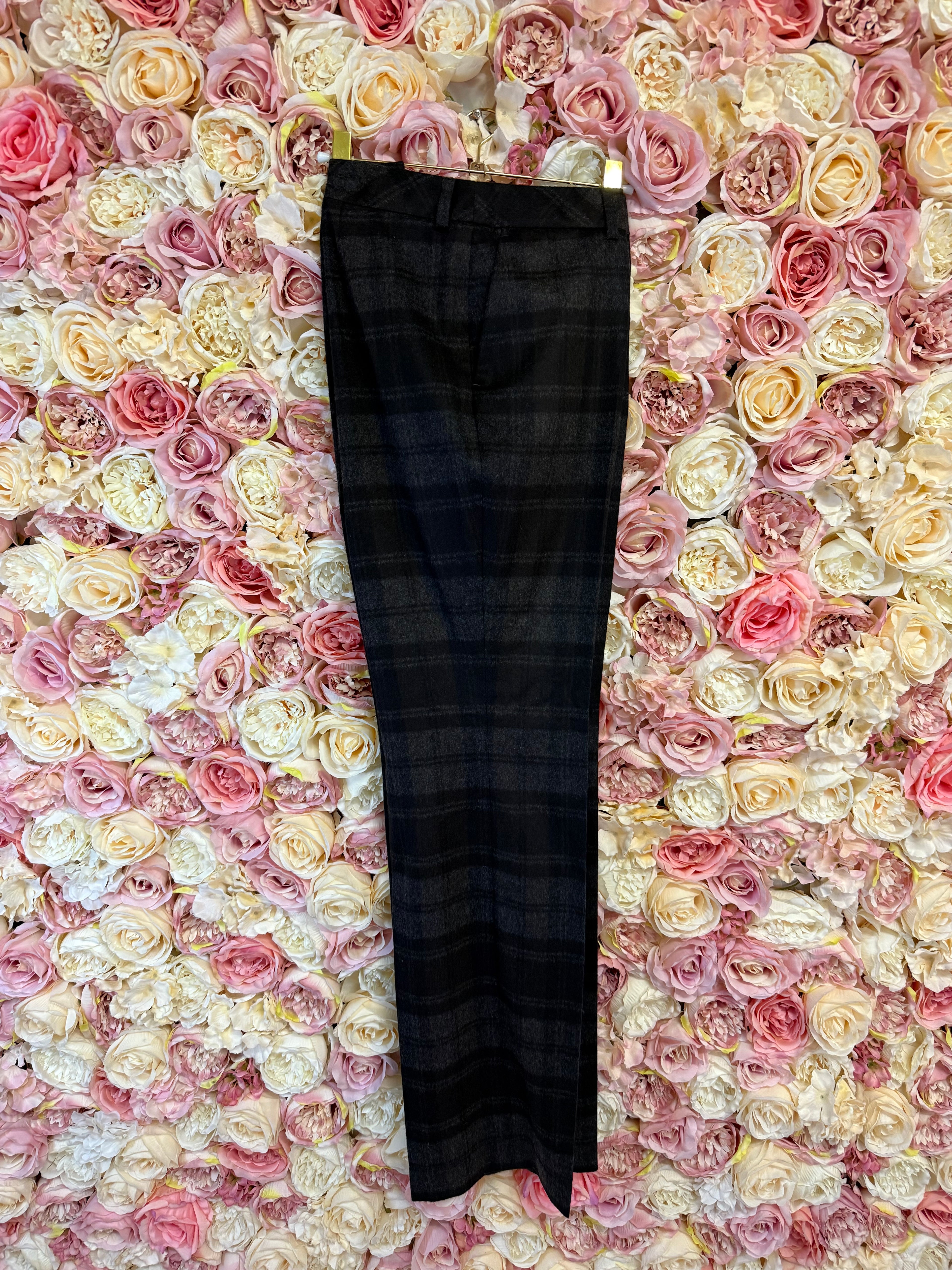 Akris Check Pattern Pants