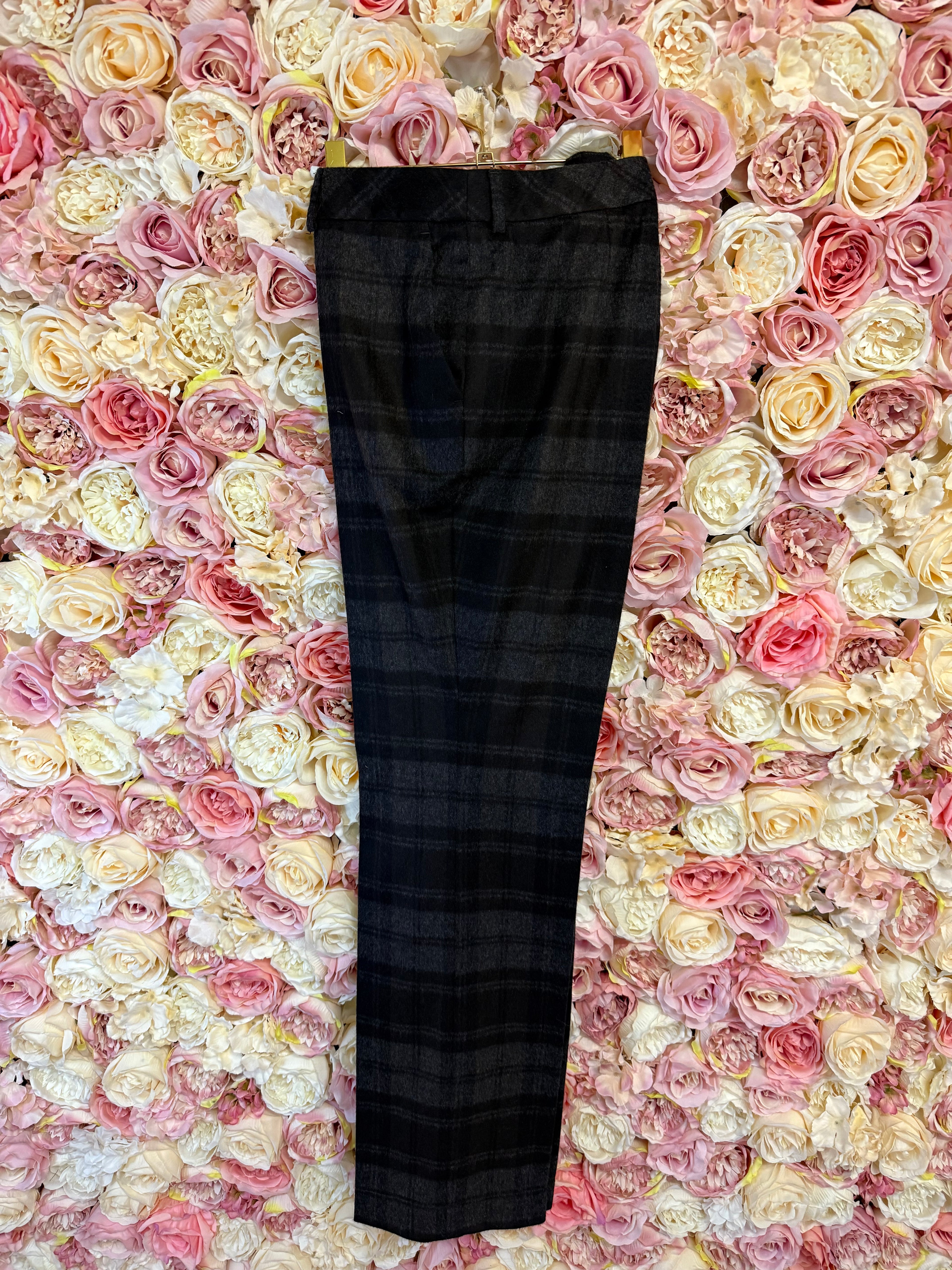Akris Check Pattern Pants