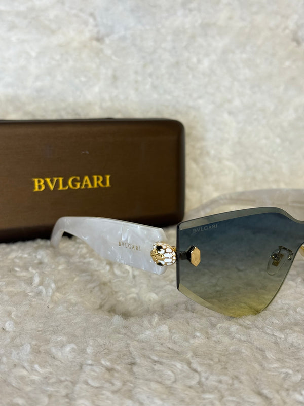 Bulgari Sunglasses Serepenti Blue White