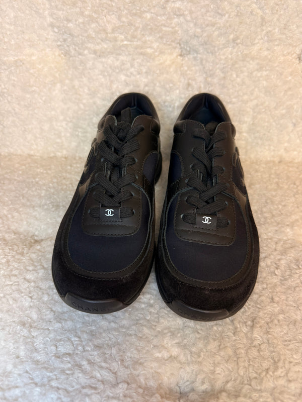 Chanel Sneakers all Black