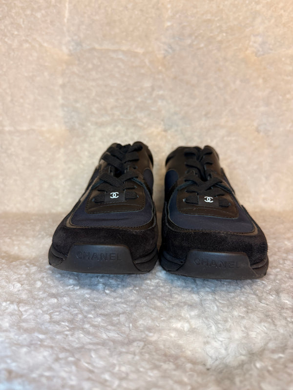Chanel Sneakers all Black