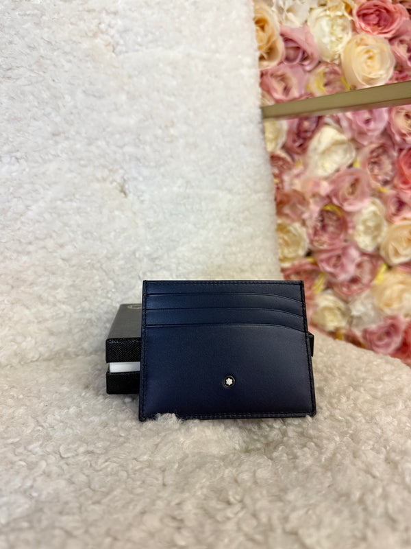 Montblanc Leather Cardholder Blue