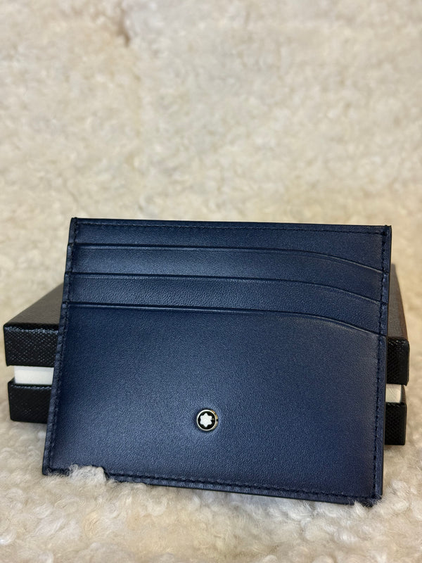 Montblanc Leather Cardholder Blue