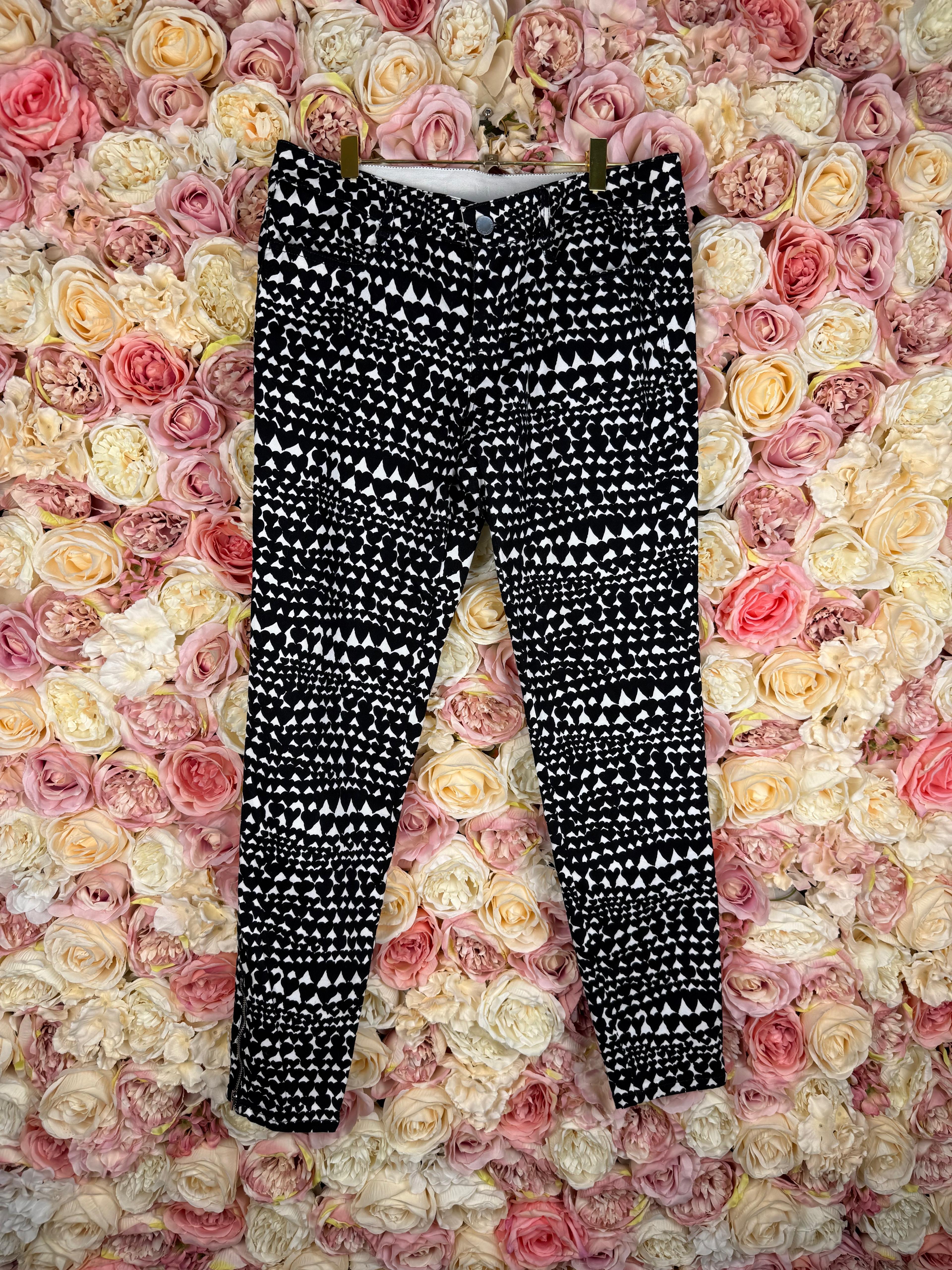 Stella McCartney Jeans Black White