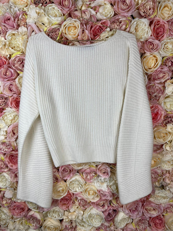 Iris von Arnim Cashmere Sweater Ivory Sz. S