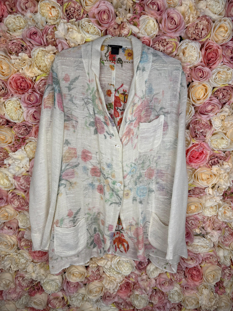 Avant Toi Thin Cardigan Blazer
