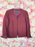 Akris Blazer Bordeaux