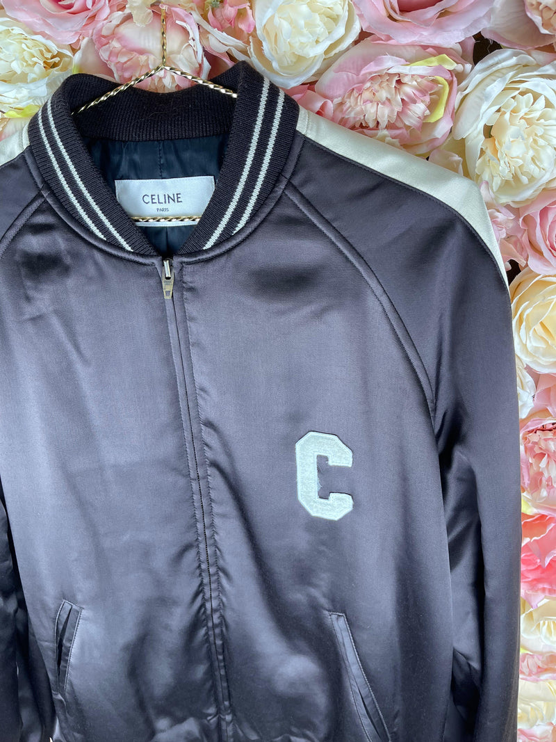 Celine Bomber Jacket Brown Sz. 38 DE