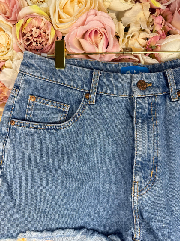 Mih Jeans Shorts Light Blue