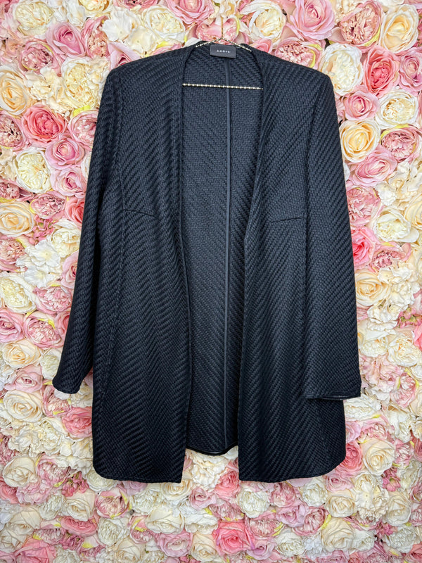 Akris Blazer Coat Black