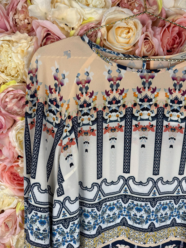 Etro Blouse Peach Multicolour