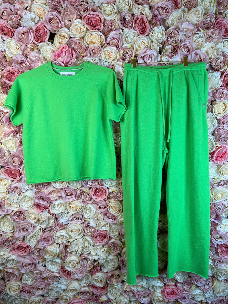 Extreme Cashmere Set Green One Size
