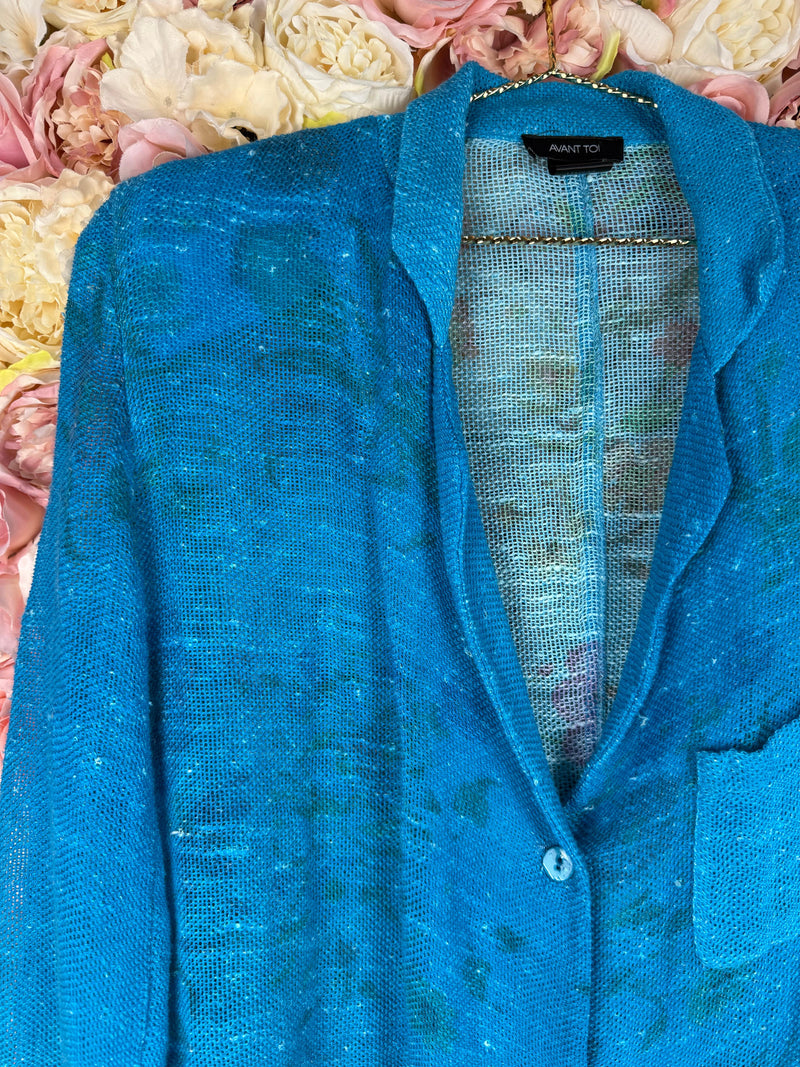 Avant Toi Thin Linen Blazer