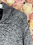 Avant Toi Turtle Neck Sweater Cashmere Mix Grey Sz. S