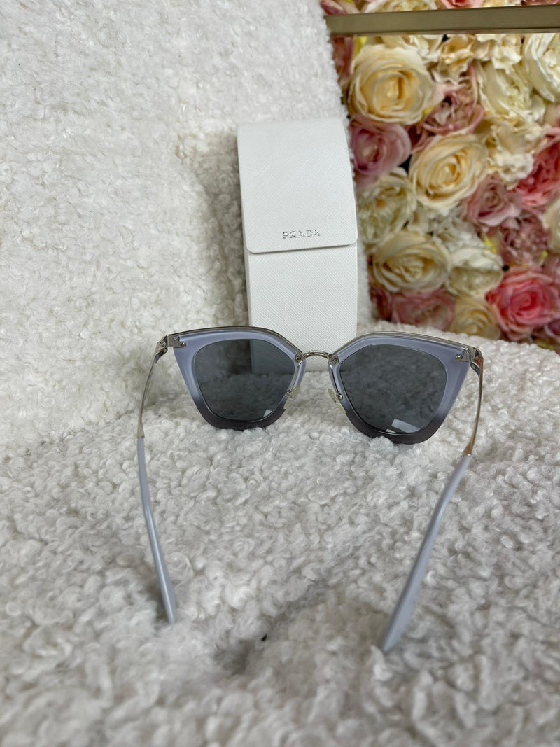 Prada Sunglasses Grey Silver