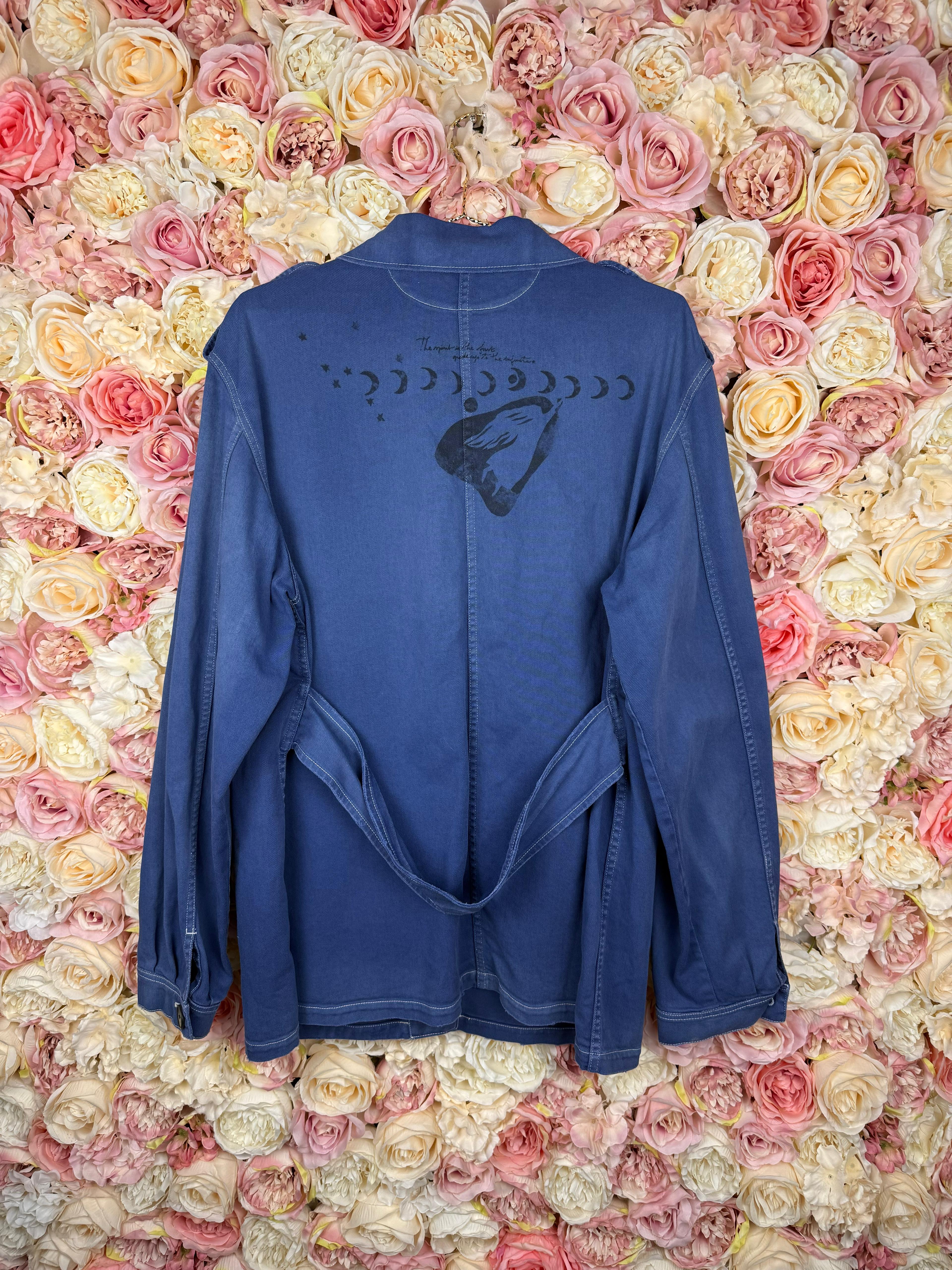 Christian Dior Jacket Runway 17 Blue Sz. 42 DE (44 FR)