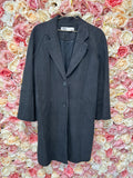 Zara Thin Coat Dark Grey