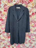 Zara Thin Coat Dark Grey