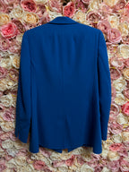 Akris Classic Blazer Royal Blue