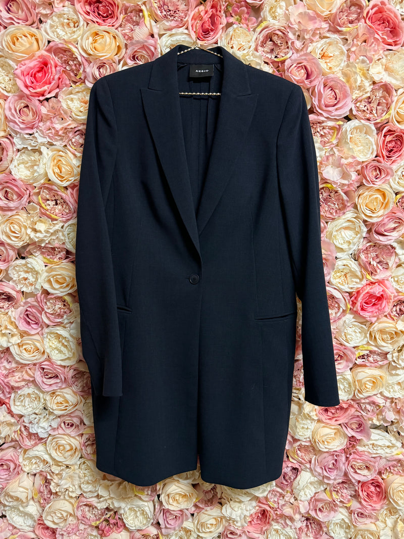 Akris Classic Blazer Dark Blue