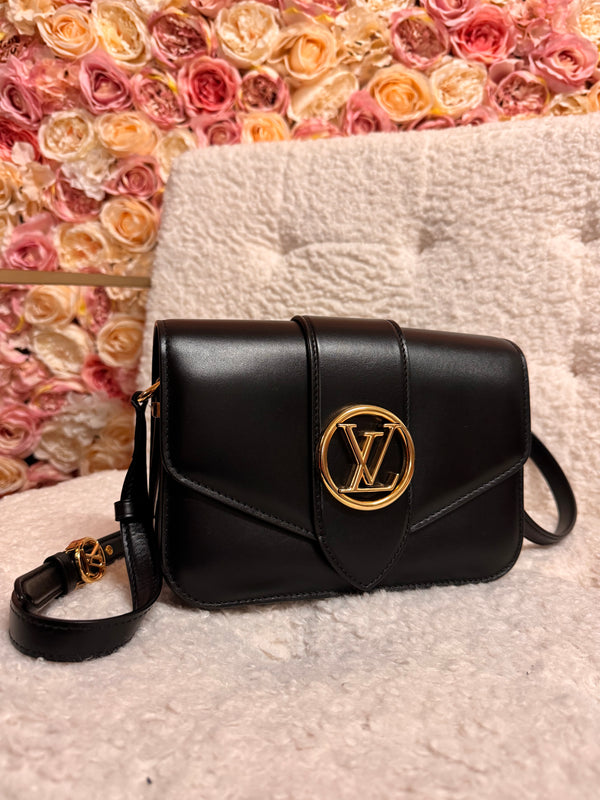 Louis Vuitton Handbag Pont 9 Black