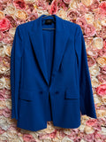Akris Classic Blazer Royal Blue
