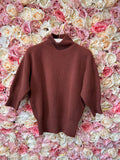 Agnona Cashmere Sweater Terracotta
