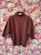 Agnona Cashmere Sweater Terracotta