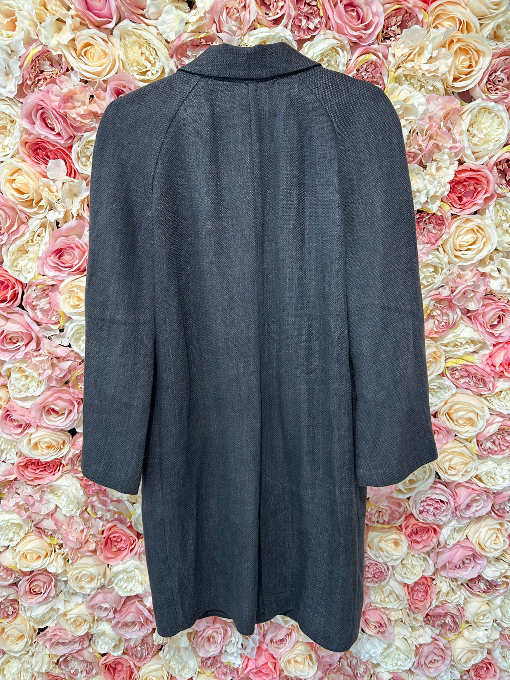 Zara Thin Coat Dark Grey