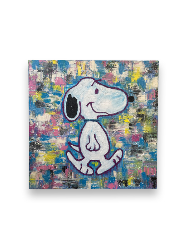 Chic Happens Art Painting "Snoopy"