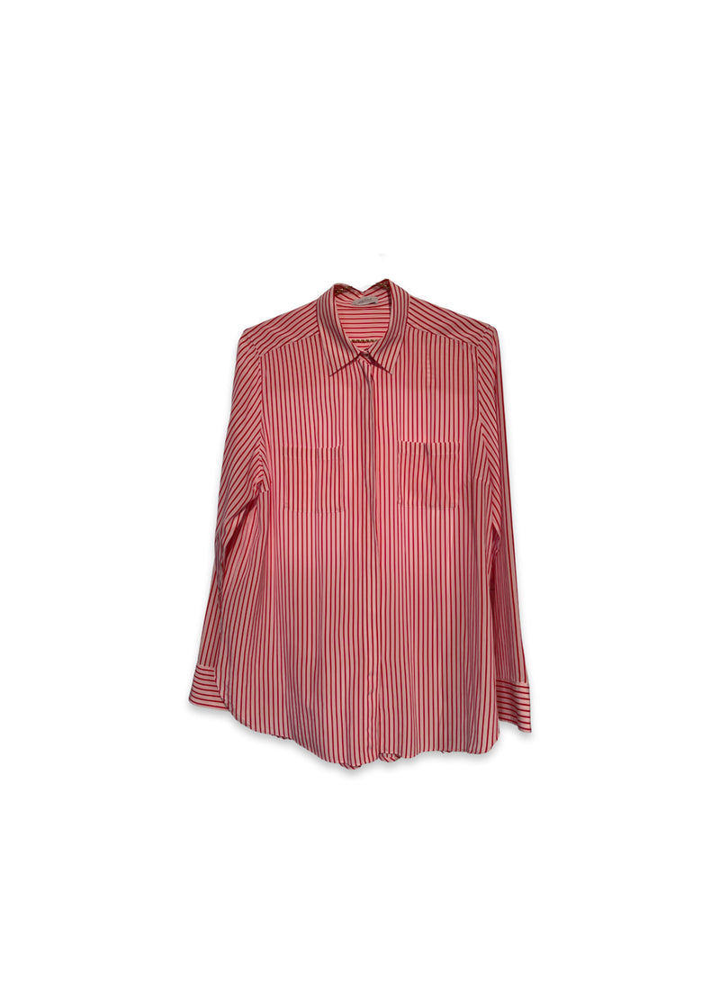 Van Laack Silk Blouse Stripes