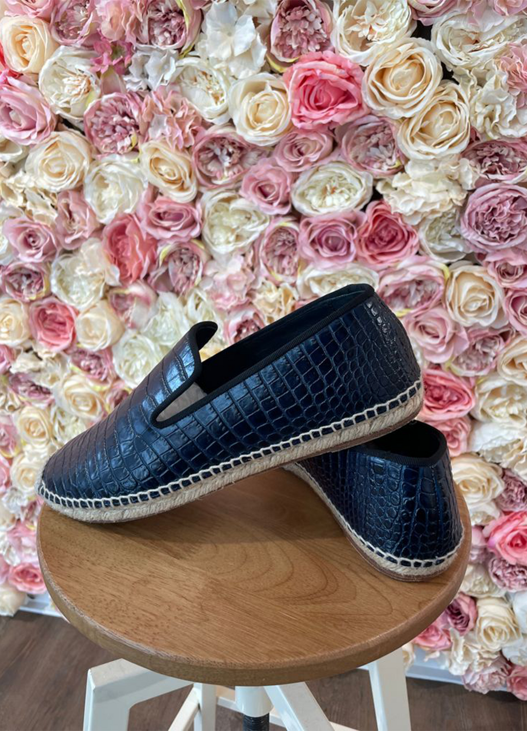 Céline Loafers Croco Print