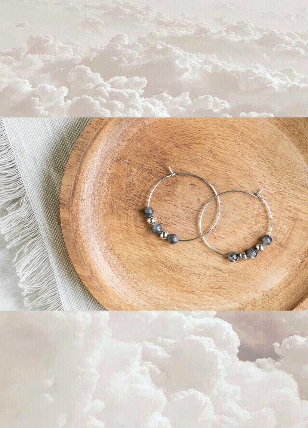Chains by Liv Hoop Earrings
