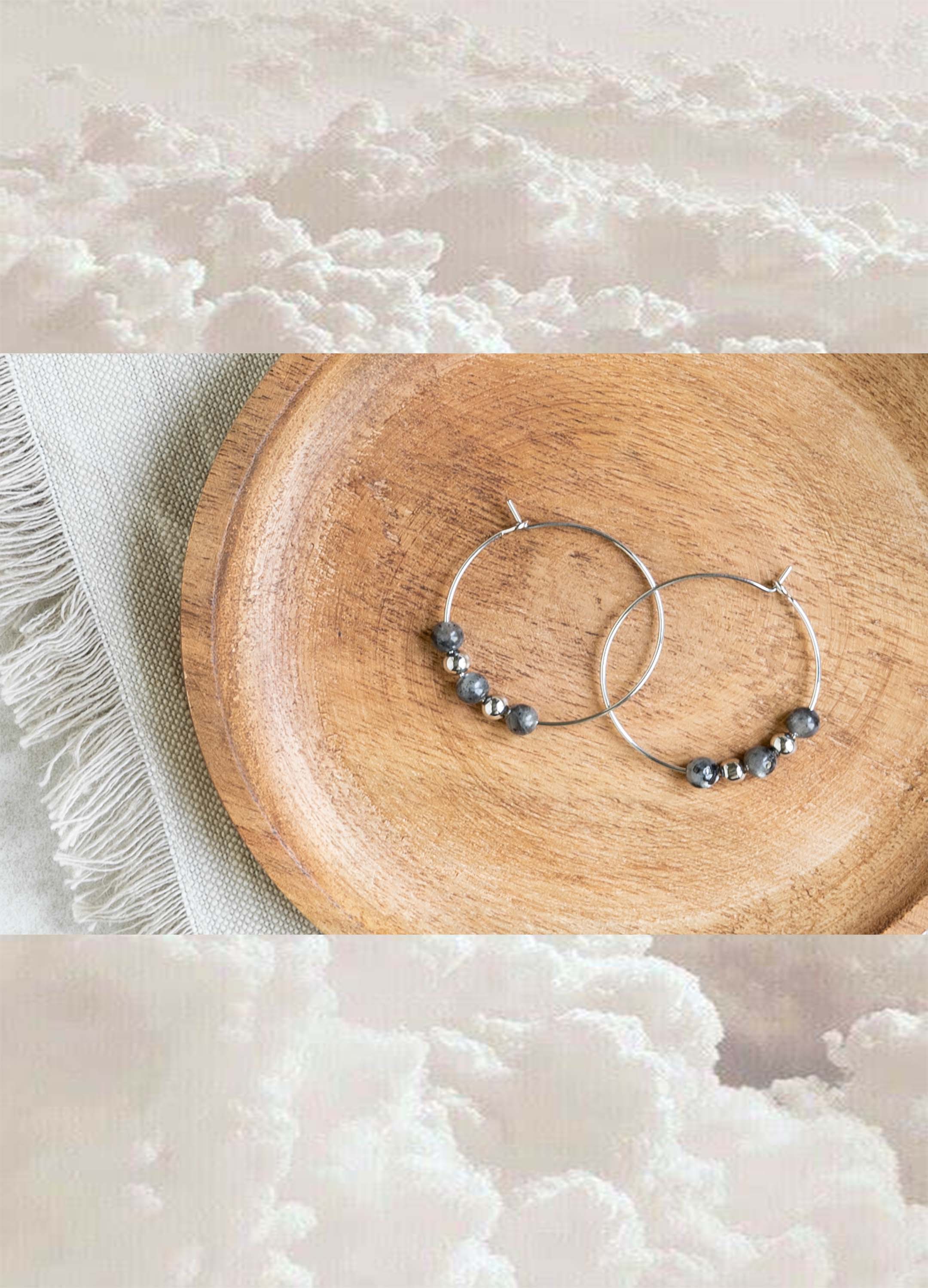 Chains by Liv Hoop Earrings