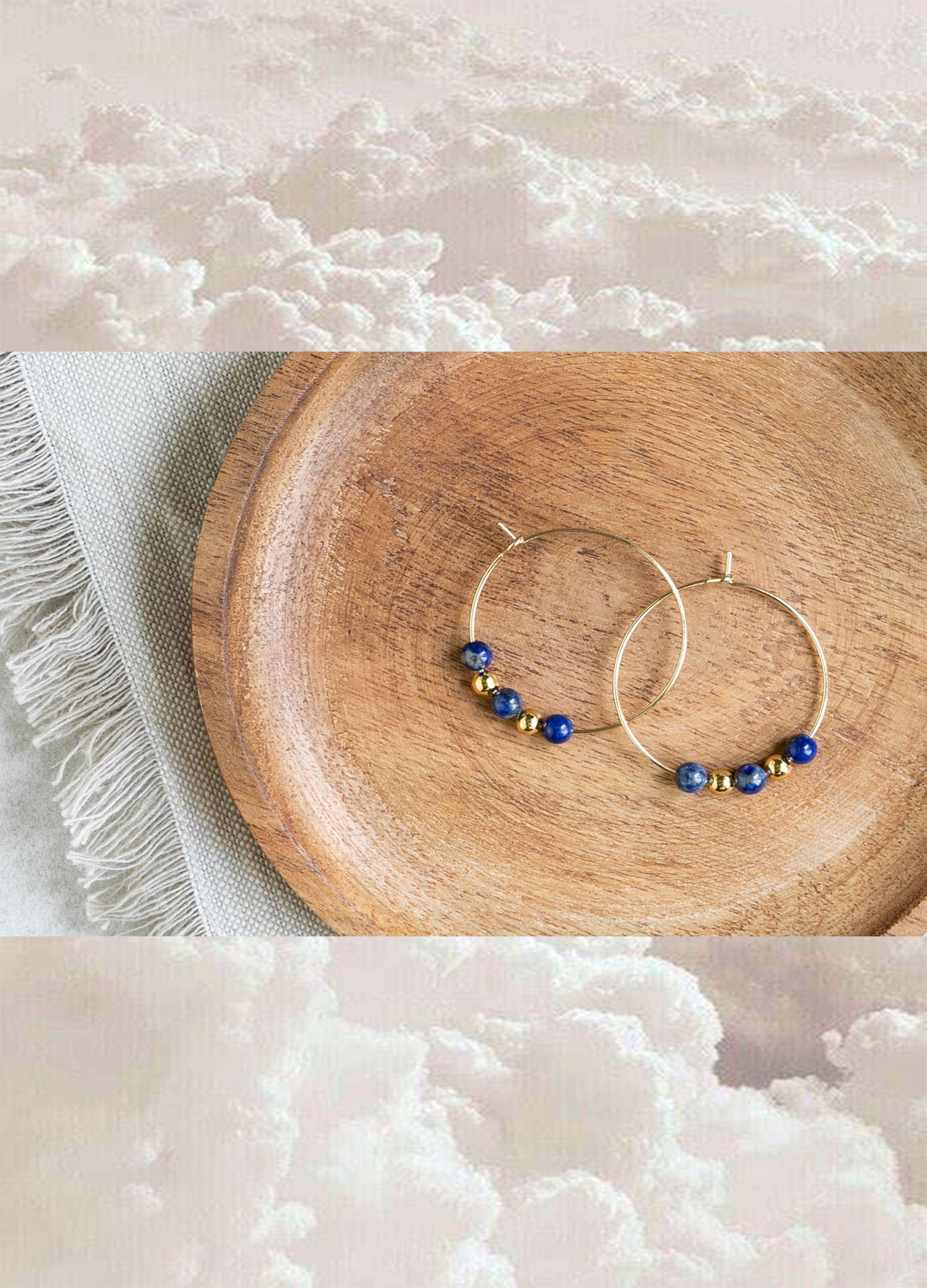 Chains by Liv Hoop Earrings