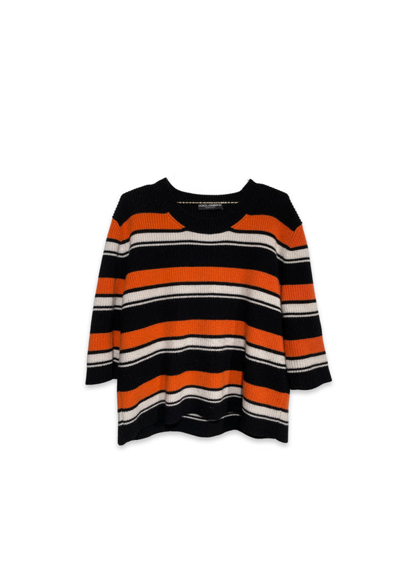 Dolce & Gabbana Cashmere Sweater Striped