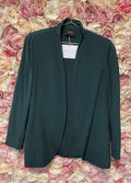 Akris Thin Silk Blazer Green