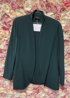 Akris Thin Silk Blazer Green