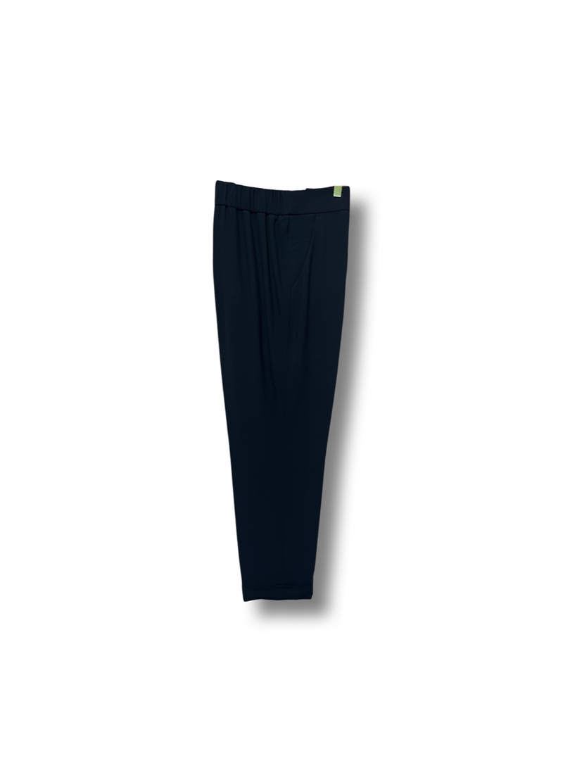 Akris Classic Lose silk Pants Black