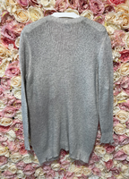 Avant Toi Cashmere Cardigan light grey